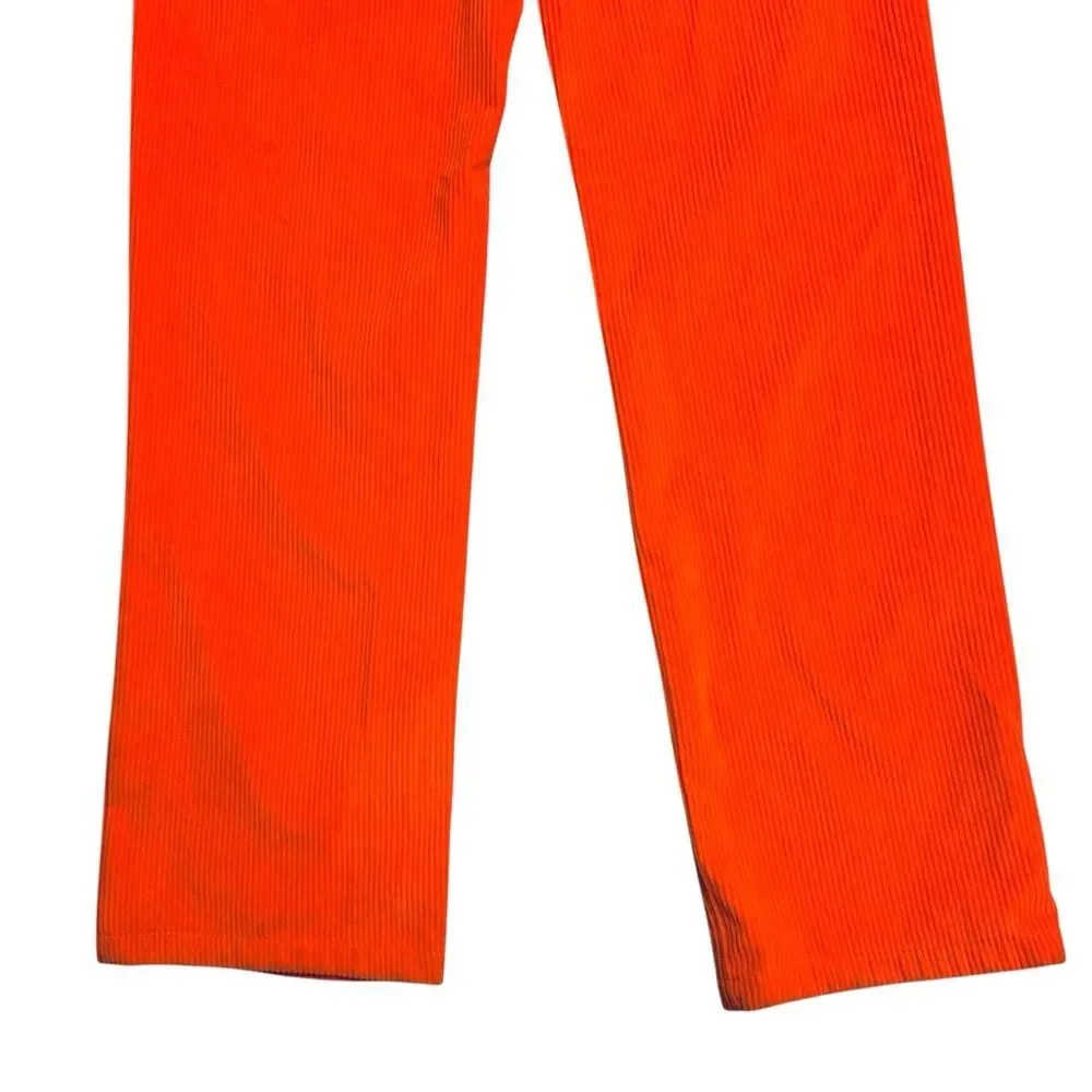 CABANA CROWN & IVY NWT Straight Leg Corduroy Pants *Red Spade 4